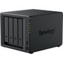 Synology DiskStation DS925+ NAS 4 Bahías Torre, 8GB DDR4, 2.5GbE, Ranuras M.2 NVMe, Expansible hasta 180TB, Para Backup y Videovigilancia